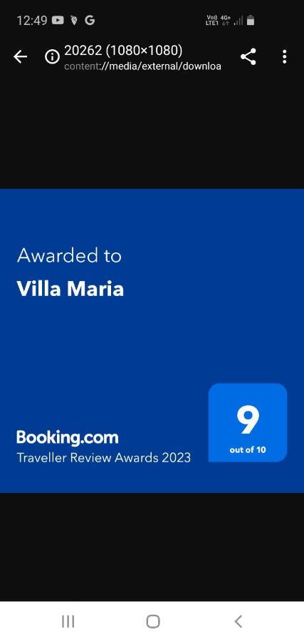 Villa Maria Mignanego Eksteriør bilde